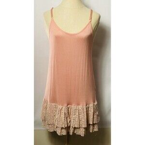 2B Together Camisole With Lace Salmon Size S Stretch
